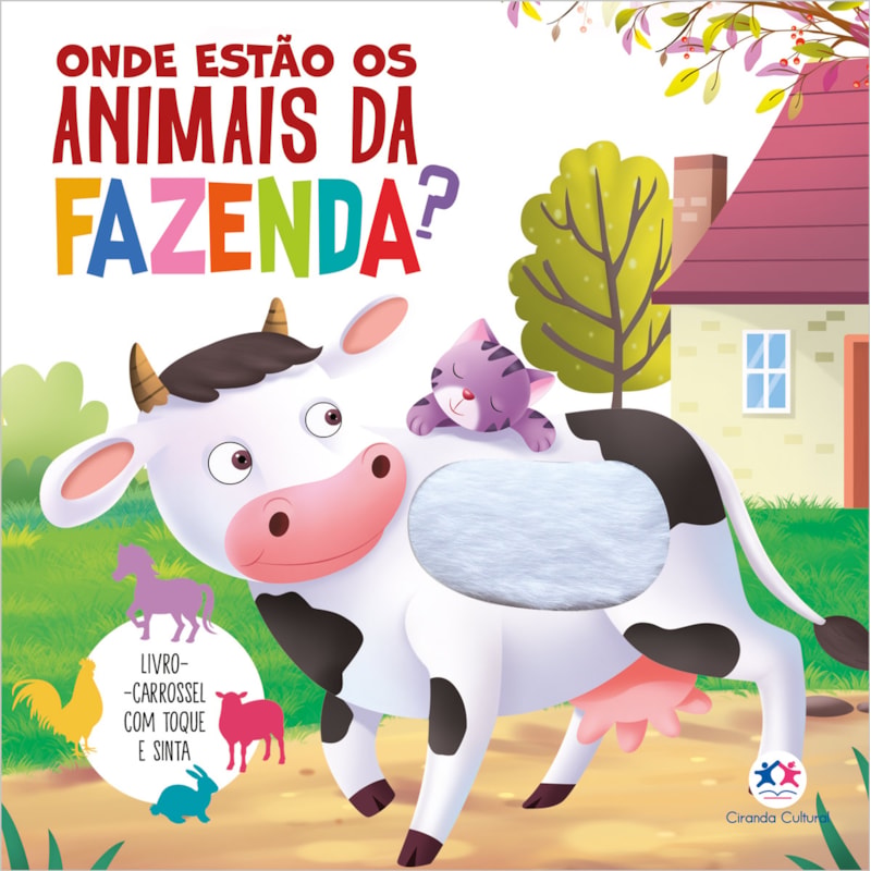 ONDE ESTÃO OS ANIMAIS DA FAZENDA? - TOQUE E SINTA
