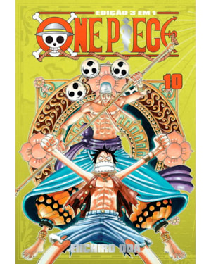 One piece 3 em 1 vol. 10