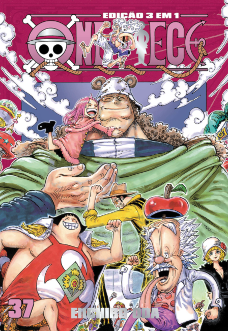 One Piece 3 em 1 Vol. 37 - Livraria Loyola