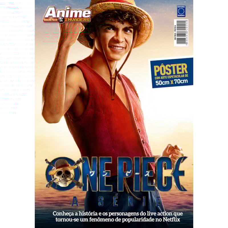 ONE PIECE - A SÉRIE - LUFFY - SUPERPÔSTER ANIME INVADERS