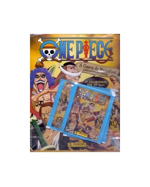 ONE PIECE - GUERRA DE MARINEFORD - CARTELA + 6 ENV