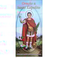 ORACAO A SANTO EXPEDITO FOLHETO PCT 50 UND