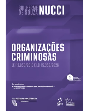 Organizações Criminosas - 6ª Edição 2026
