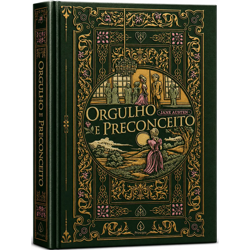 ORGULHO E PRECONCEITO - EDIÇÃO SUPREME CAPA DURA COM ALTO RELEVO