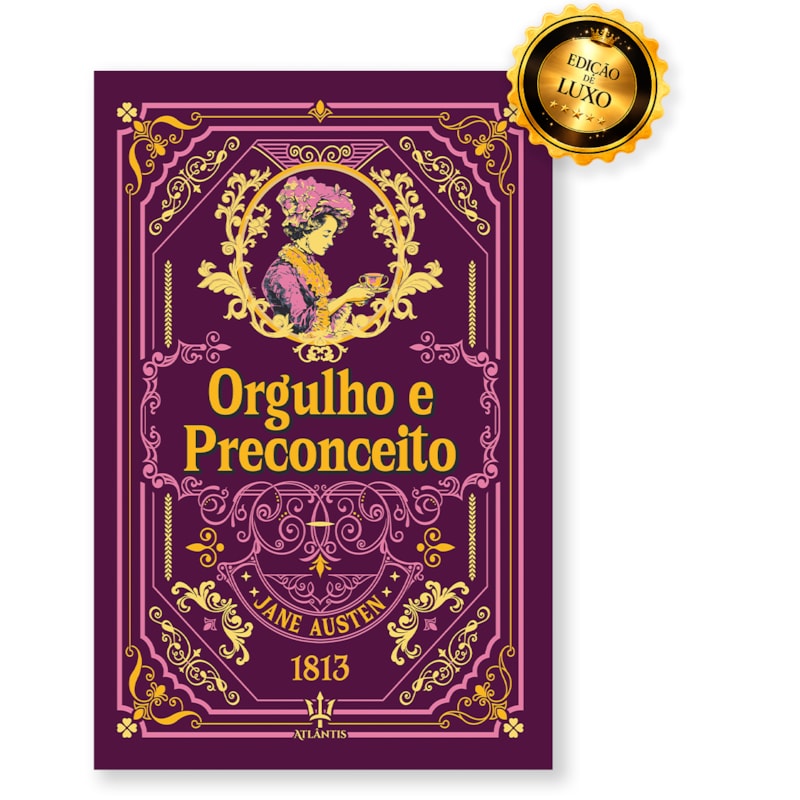 ORGULHO E PRECONCEITO - JANE AUSTEN | LUXO CAPA DURA