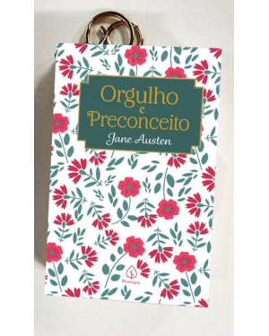 ORGULHO E PRECONCEITO - LIVRO COM CHAVEIRO - JANE AUSTEN - CAPA DURA