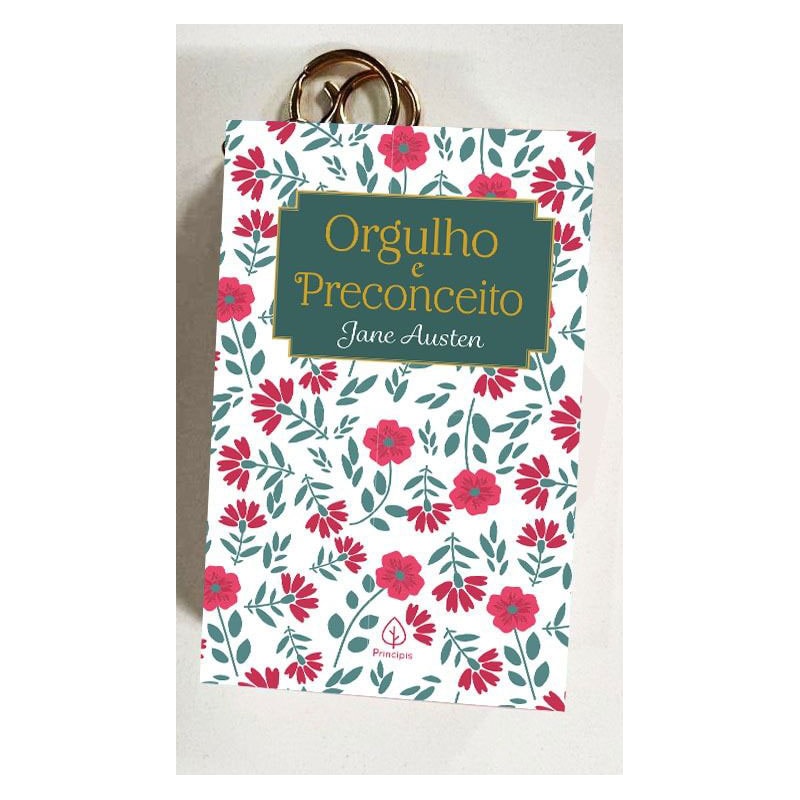ORGULHO E PRECONCEITO - LIVRO COM CHAVEIRO - JANE AUSTEN - CAPA DURA