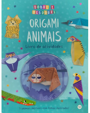 Origami animais: livro de atividades
