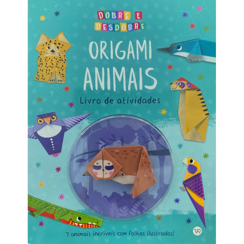 Origami animais: livro de atividades