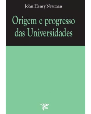 ORIGEM E PROGRESSO DAS UNIVERSIDADES