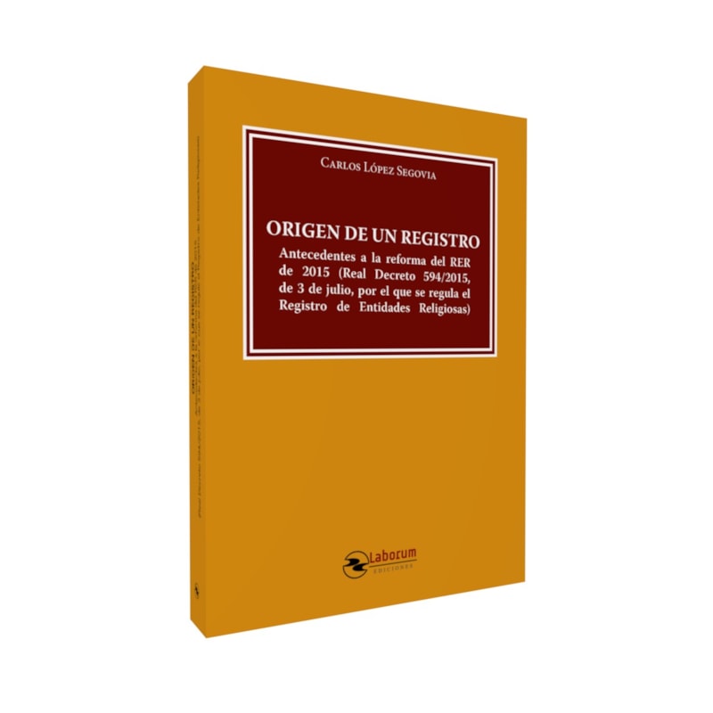 ORIGEN DE UN REGISTRO. ANTECEDENTES A LA REFORMA DEL RER DE 2015
