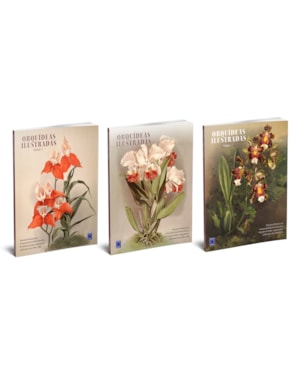 ORQUÍDEAS ILUSTRADAS (COLEÇÃO 3 VOLUMES)