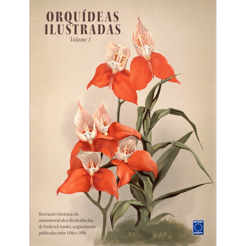 ORQUÍDEAS ILUSTRADAS - VOLUME 1