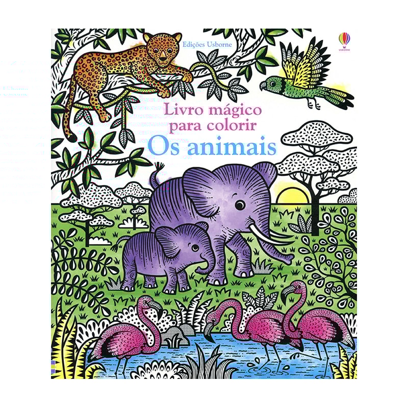OS ANIMAIS: LIVRO MÁGICO PARA COLORIR