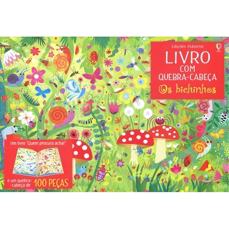 OS BICHINHOS: LIVRO COM QUEBRA-CABEÇA
