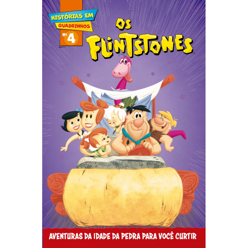 OS FLINTSTONES REVISTA EM QUADRINHOS EDIÇÃO 04