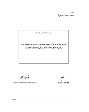OS FUNDAMENTOS DA LÓGICA APLICADA À RECUPERAÇÃO DA INFORMAÇÃO