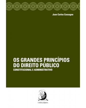 Os grandes princípios do direito público: constitucional e administrativo