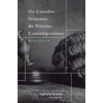 Os grandes sistemas do direito contemporâneo