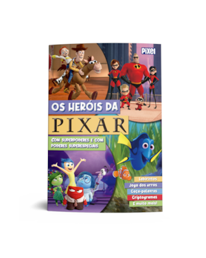 OS HERÓIS DA PIXAR - LIVRÃO