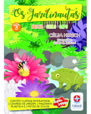 OS JARDINAUTAS VOL. 3 - GRILO, SAPO, ABELHA - VOL. 3