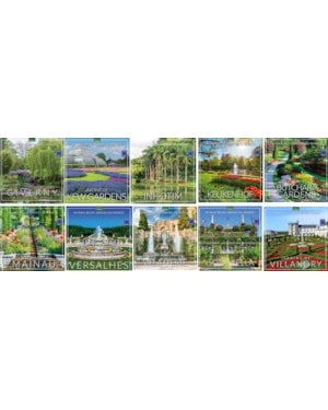 OS MAIS BELOS JARDINS DO MUNDO (COLEÇÃO - 10 VOLUMES)