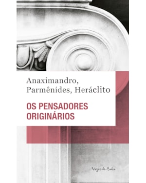 OS PENSADORES ORIGINÁRIOS - ED. BOLSO