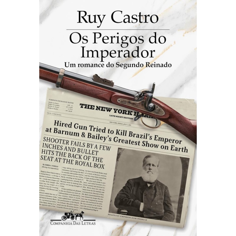 Os perigos do imperador - vencedor jabuti 2023: um romance do segundo reinado