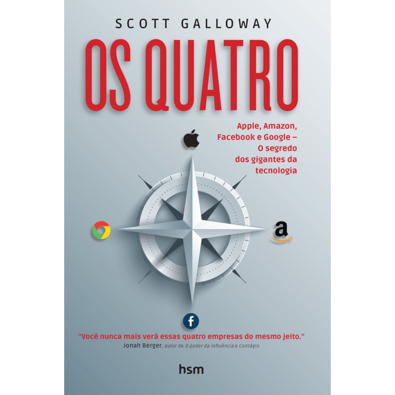 OS QUATRO: APPLE, AMAZON, FACEBOOK E GOOGLE. O SEGREDO DOS GIGANTES DA TECNOLOGIA