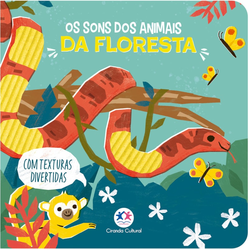 Os sons dos animais da floresta