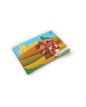OS TALENTOS - LIVRO PARA COLORIR