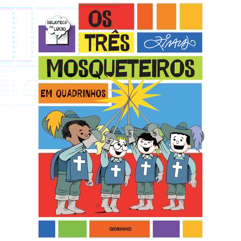 OS TRÊS MOSQUETEIROS EM QUADRINHOS