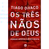 OS TRÊS NÃOS DE DEUS: PORQUE APENAS A GRAÇA BASTA