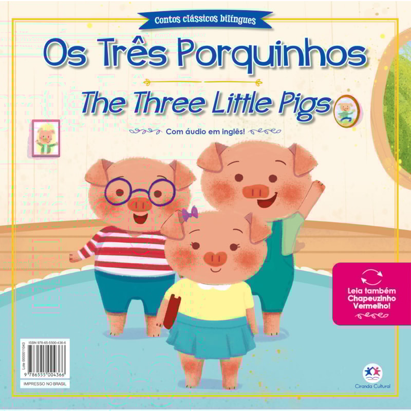 OS TRÊS PORQUINHOS E CHAPEUZINHO VERMELHO