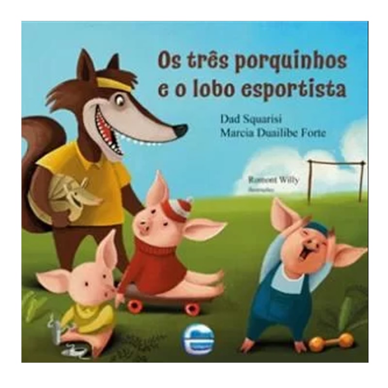 Os três porquinhos e o lobo esportista