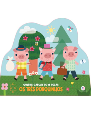 Os três porquinhos - Livro com quebra-cabeça