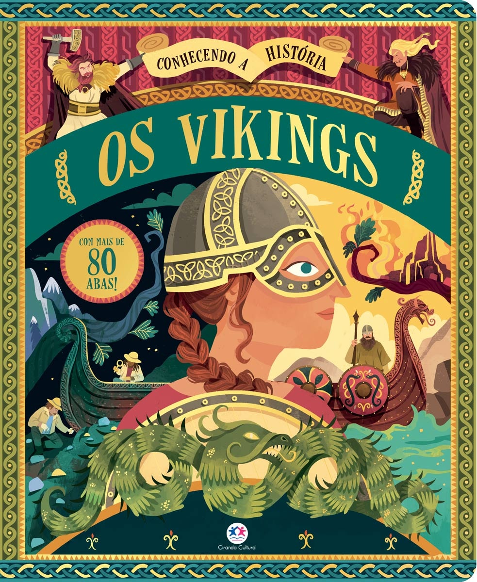 その他 vikings OS VIKINGS - CONHECENDO A HISTÓRIA COM ABAS - Livraria Loyola