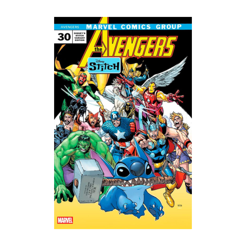 Os Vingadores 23/80 - Capa Variante Stitch