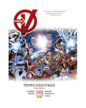 Os vingadores: tempo esgotado - volume 4