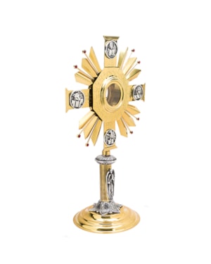 OSTENSÓRIO EVANGELISTAS 50CM DE ALTURA