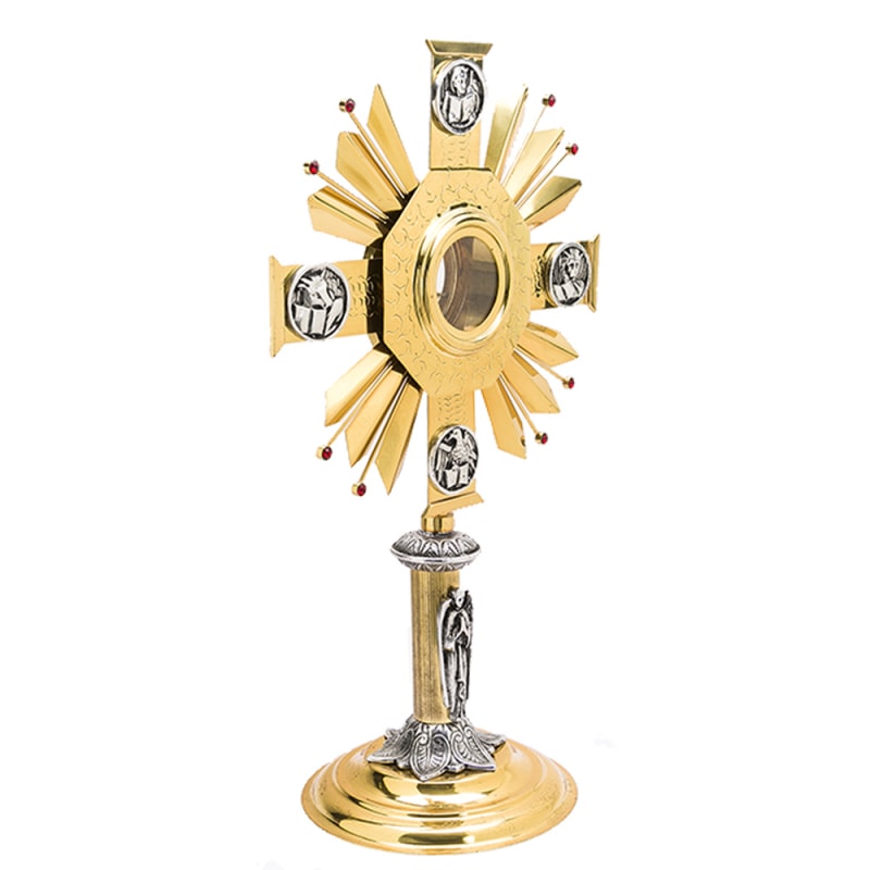 OSTENSÓRIO EVANGELISTAS 50CM DE ALTURA