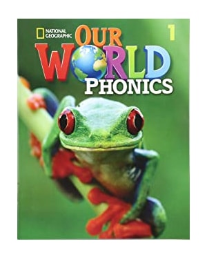 OUR WORLD 1 PHONICS WITH AUDIO CD - AMERICAN
