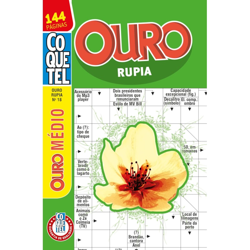 OURO RUPIA - OURO MÉDIO - Nº 18