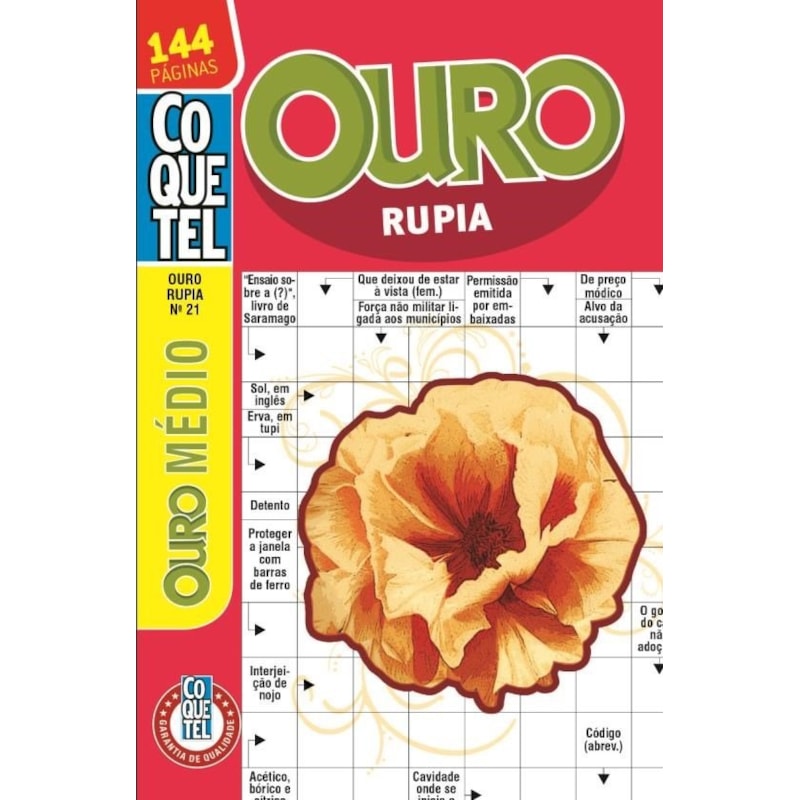 OURO RUPIA - OURO MÉDIO - Nº 21