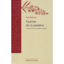 OYENTE DE LA PALABRA