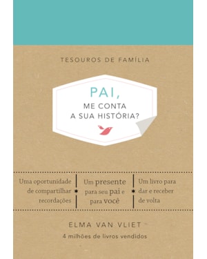 PAI, ME CONTA A SUA HISTÓRIA? (TESOUROS DE FAMÍLIA): UM LIVRO PARA DAR E RECEBER DE VOLTA