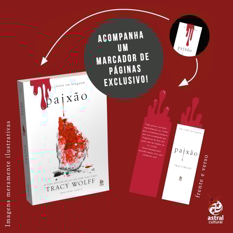 PAIXÃO + MARCADORES: LIVRO II DA SÉRIE CRAVE
