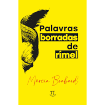 Palavras borradas de rímel