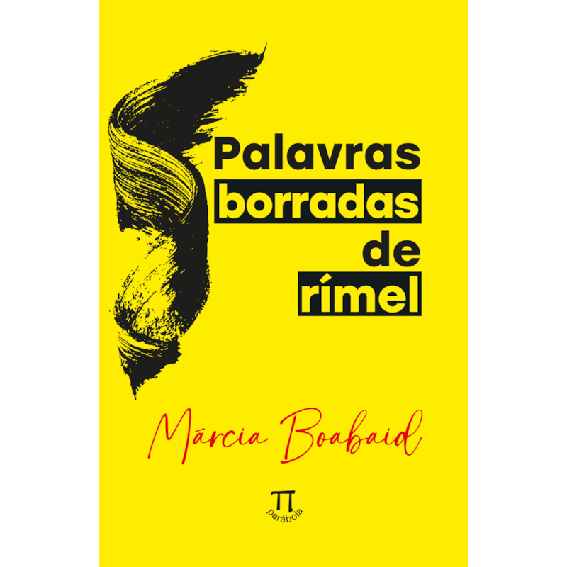 Palavras borradas de rímel