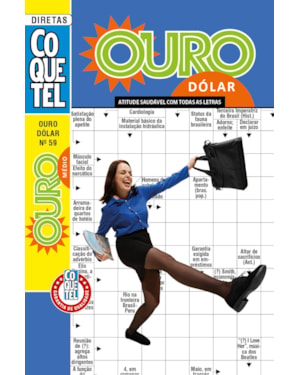 Palavras-cruzadas diretas coquetel ouro dólar 59: nível médio